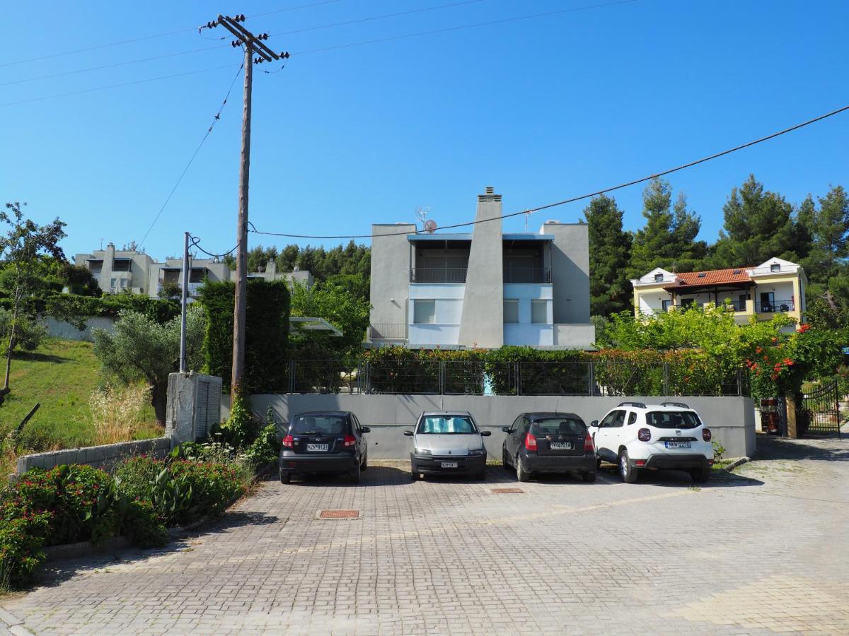 Deluxe Chrousso Pool Villa Paliouri Bagian luar foto