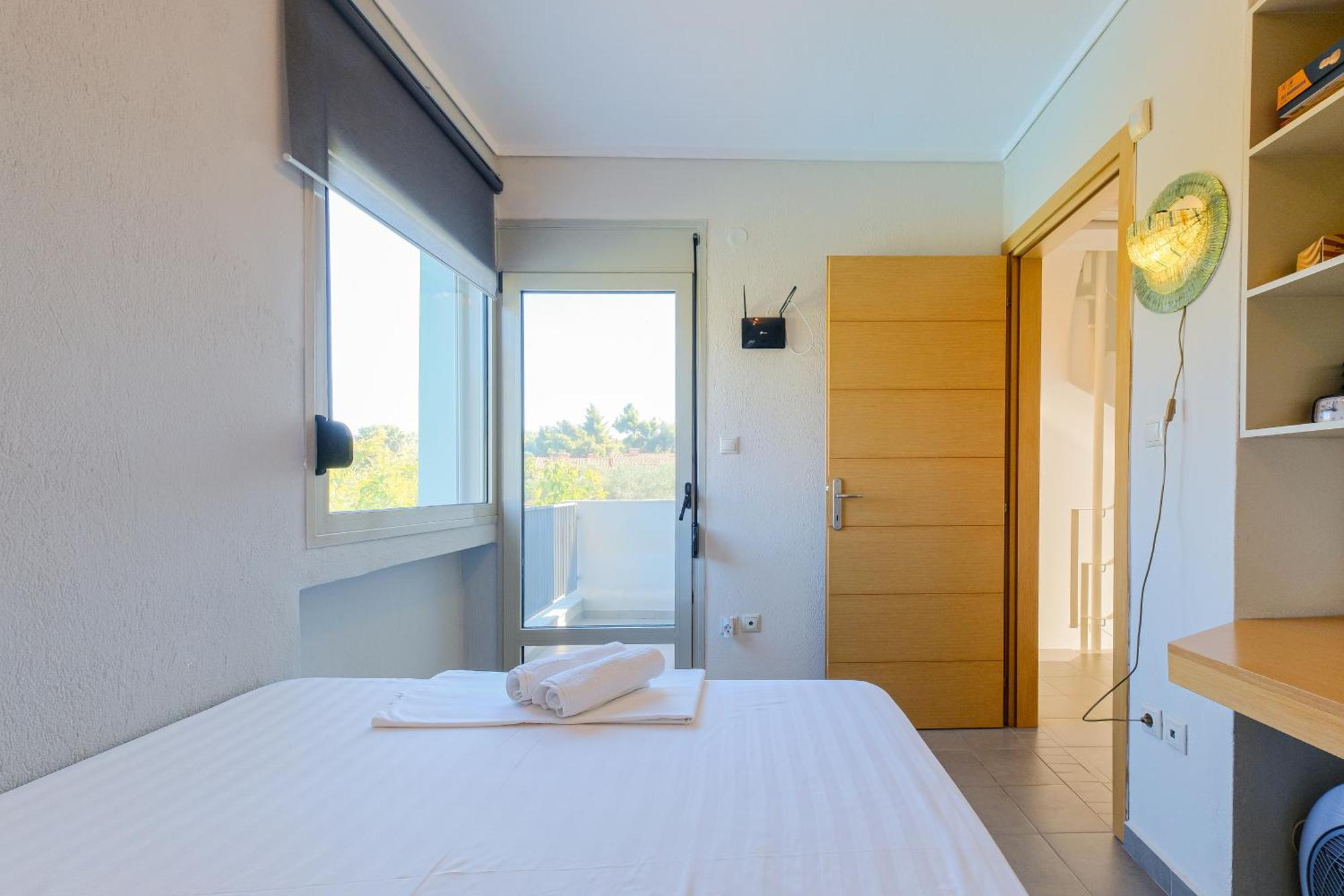 Deluxe Chrousso Pool Villa Paliouri Bagian luar foto